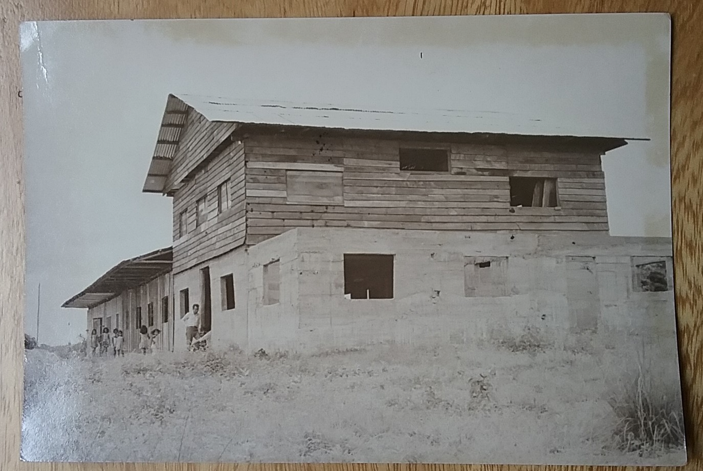 La escuela. Fotos de Carlos Caicedo, c. 1972. Archivo Familia Caicedo.