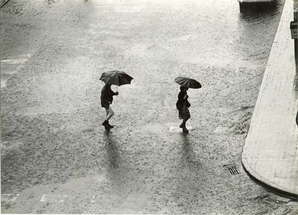 Invierno en la ciudad, Bogotá, 1960.